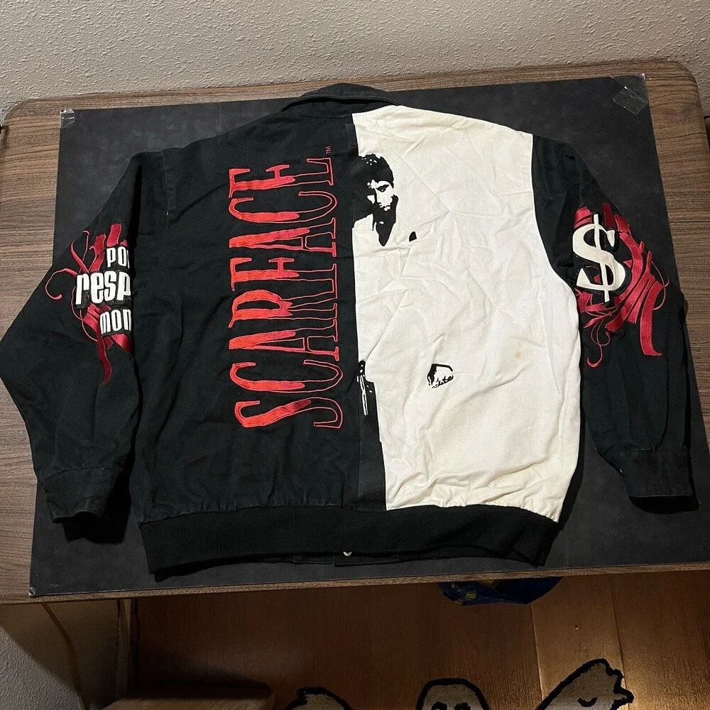 Scarface Jacket The World is Yours Mens 3XL Original JH Design Jeff Hamilton 90s